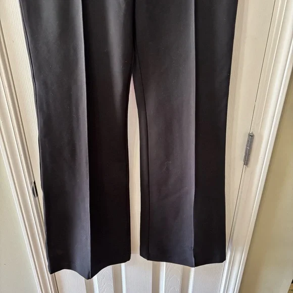 ❌SOLD❌ SPANX Hi Rise Flare Ponte Perfect Fit Pants Womens Size Large EUC - Picture 5 of 10